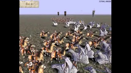 Rome Total War Highlights: Black Knight vs Wanted[bg]