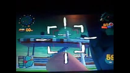 worms 4 mayhem gameplay (part 1-first Part)