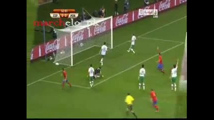Испания - Португалия 1:0 David Villa 