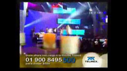 Rbd Cantan Celestial En Teleton 2007