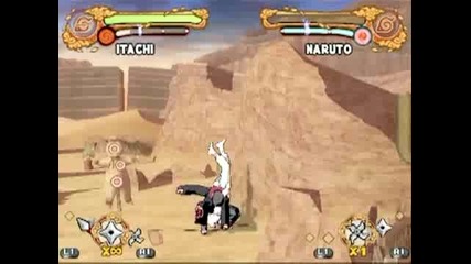 Naruto Shippuden: Un4 Itachi Vs Naruto Gameplay