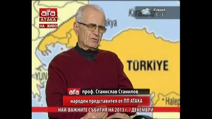 Обзор на Пп Атака за година 2013. Пета част Тв Alfa - Атака 31.12.2013г.