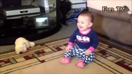 Компилация Смях ! Best Of Babies Laughing Hysterically At Dogs And Cats Compilation 2015