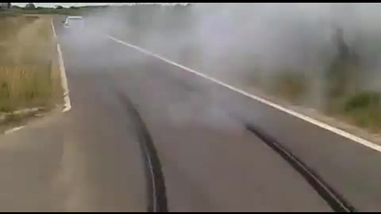 Bmw E36 320i Burnout