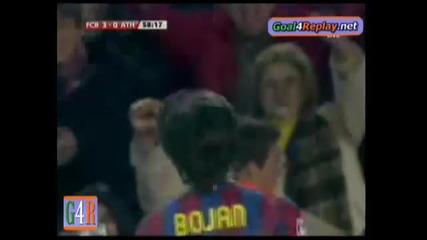 Barcelona - Athletic Bilbao 3 - 0 (4 - 1, 3 4 2010) 