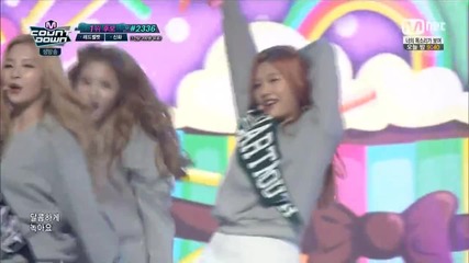 Red Velvet - Ice Cream Cake @ 150326 Mnet M! Countdown