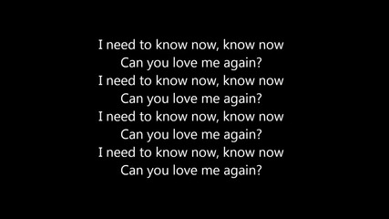John Newman - Love Me Again (lyrics)