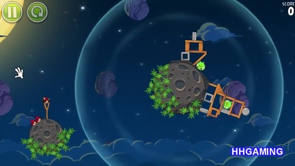 Да играем : Angry Birds Space 1- 7 3 звезди