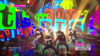 140301 Bts - Boy In Luv @ Music Core