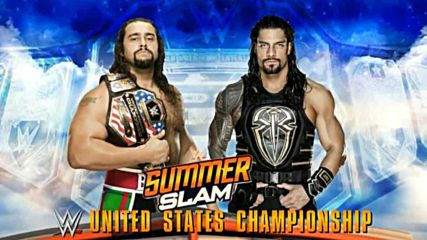 Wwe Summerslam 2016 Rusev vs Roman Reigns - United States Championship