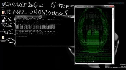 Anonymous - How to hack a website by Ddosing and Sql injection