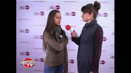 Aлександра Жекова, интервю Music space Tv 