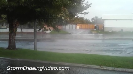 Дъжд причинява наводнение в Рино , Невада 20.7.2014