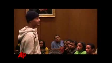 T.i. Says No to Parties and Yes to School 