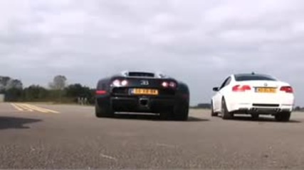 Bugatti Veyron vs Bmw M3 