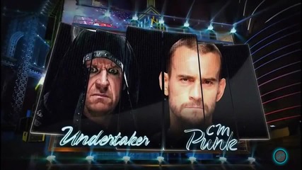 Wrestlemania 29 The Undertaker Vs Cm Punk Official Matchcard Hd