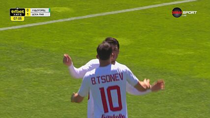 Goal by CSKA 1948 Sofia