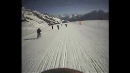 Glacier Downhill Bike Race Saas Fee 07