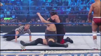 Wwe Friday Night Smackdown 04.05.2012 ( Ортън и Биг Шоу срещу Роудс и Кейн )