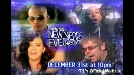 T.i. Rings In The New Year With Carson Daly