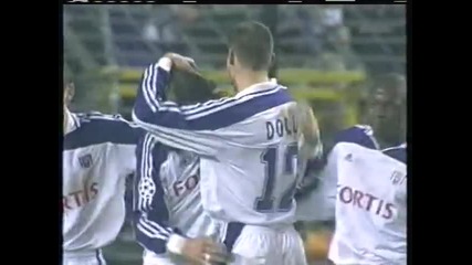 2001 Anderlecht (belgium) 2-real Madrid (spain) 0