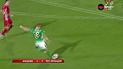 Молдова - Ирландия 1:3 /репортаж/