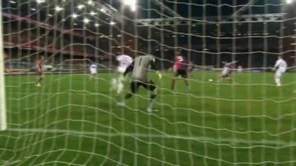 08.03.13 Фантастичан гол на Pazzini Genoa - Milan 0:2