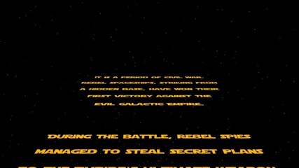 Star Wars Intro Hd
