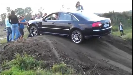 Идиот с Audi A8