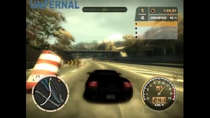 nfsmw sprint Lamborghini Gallardo 