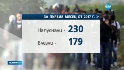 ПРЕЗ ЯНУАРИ: Изведените от България мигранти – повече от влезлите
