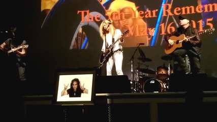 Lita Ford - Lisa - at Ronnie James Dio 5 Year Tribute May 16 2015