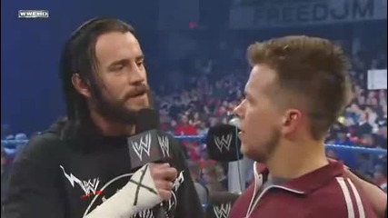 Cm Punk Shaves a Fan s Head 1 8 10