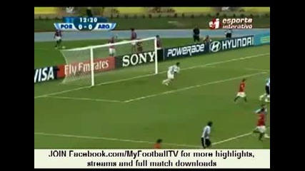 14.08 Португалия (под 20) – Аржентина (под 20) 0:0 (5:4 сл.дуз.) Четвъртфинал