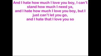 Rihanna & Ne - Yo - Hate That I Love You 