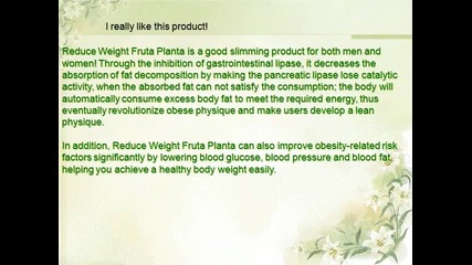 Reduce Weight Fruta Planta