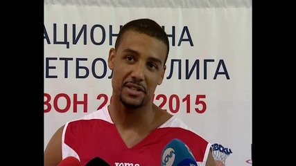 Чад Тимбърлейк: Ще имаме добър сезон с Лукойл Академик