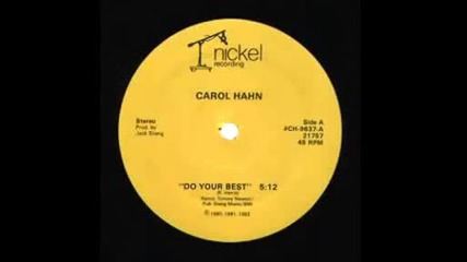Carol Hahn - Do Your Best 1982