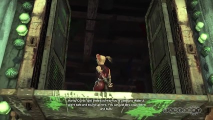 Batman: Arkham City Gameplay (pc) - Steel Mill Fight