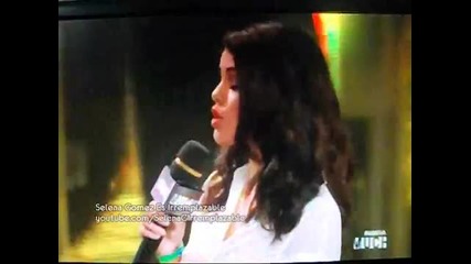 Selena Gomez with Lmfao in the Mmva's 2012