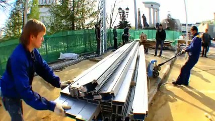 Скулптура от пясък на Света Руссия