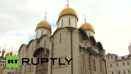 Русия: Вижте първата смяна на кавалерийската стража за 2015 година