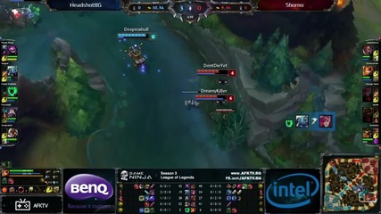 Game Ninja LoL 2 - HEADSHOTBG vs Sborno