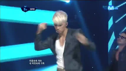 Wooyoung - Sexy Lady @ M!countdown (19.07.2012)