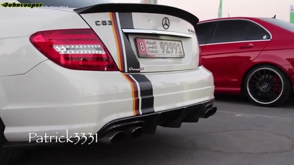 Чудесен звук от Mercedes C63 Amg