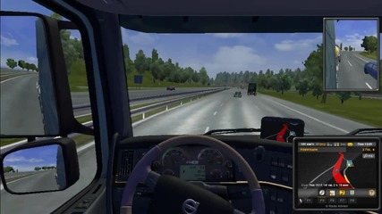 Euro truck simulator 2 Епизод 2 Започваме с бачкането и малко инфо