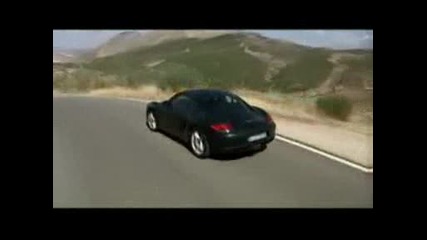 Driving new Porsche Cayman S 2009