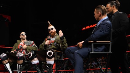 The Miz and The Bar claim The Shield are overrated: Raw, Nov. 13, 2017