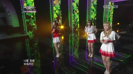 Secret - Starlight , Moonlight ~ Music Bank (15.07.11)