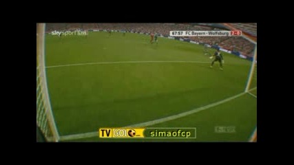 29.8.2009 Байерн Мюнхен - Волфсбург 3 - 0